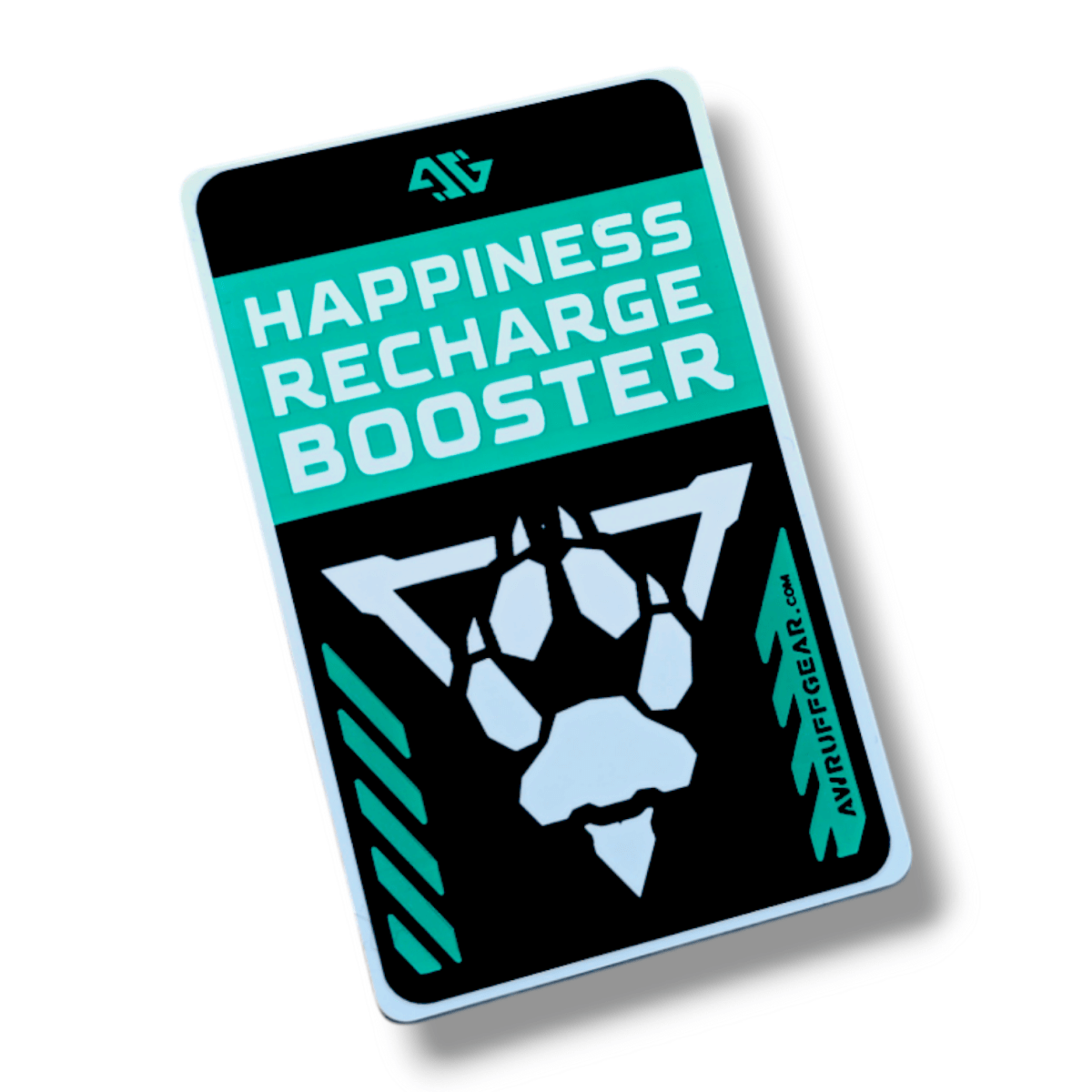 PVC Badge - Happiness Recharge Booster
