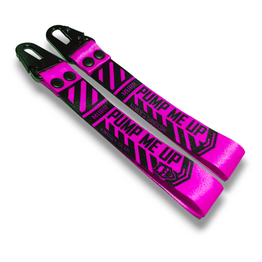 UV Reactive Keychain - Pump Me Up