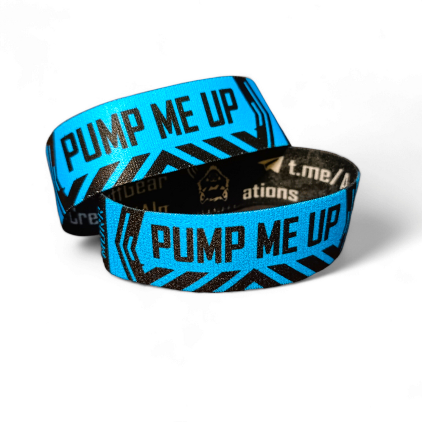 UV Reactive Wristband - Pump Me Up