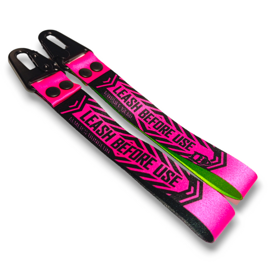 UV Reactive Keychain - Leash Before Use