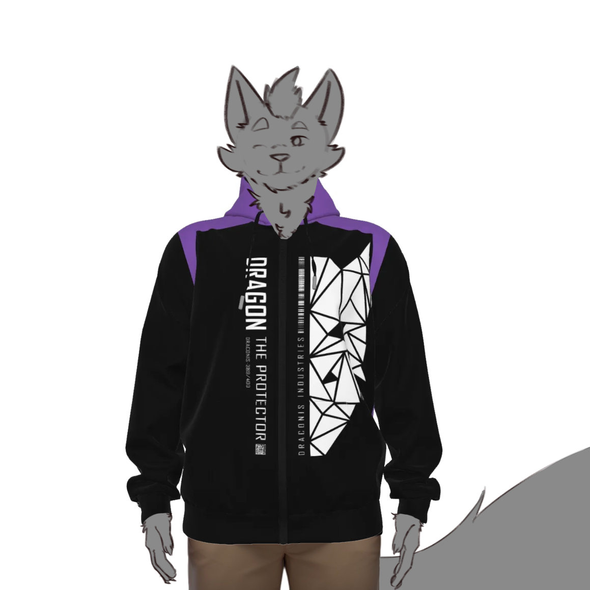 Zip Hoodie - Instinct [Multi Species]