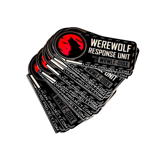 Vinyl Sticker - Werewolf Response Unit