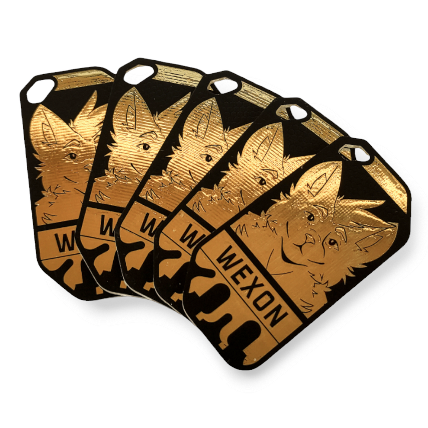 CUSTOM Chip Badge / DogTag (4-5pcs)