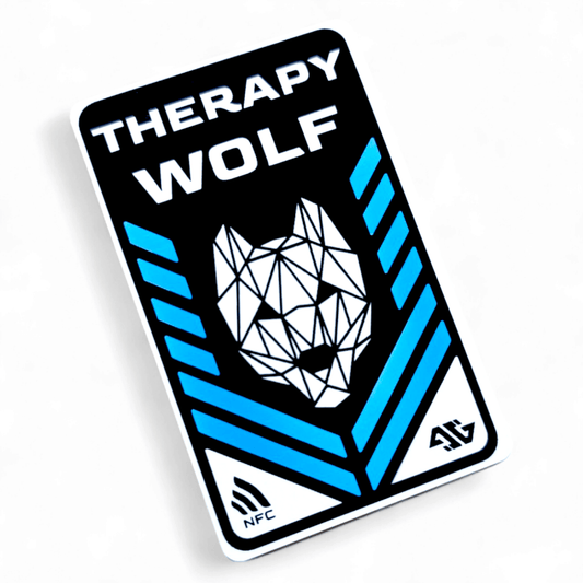 PVC Badge - Therapy Animal [multi species]