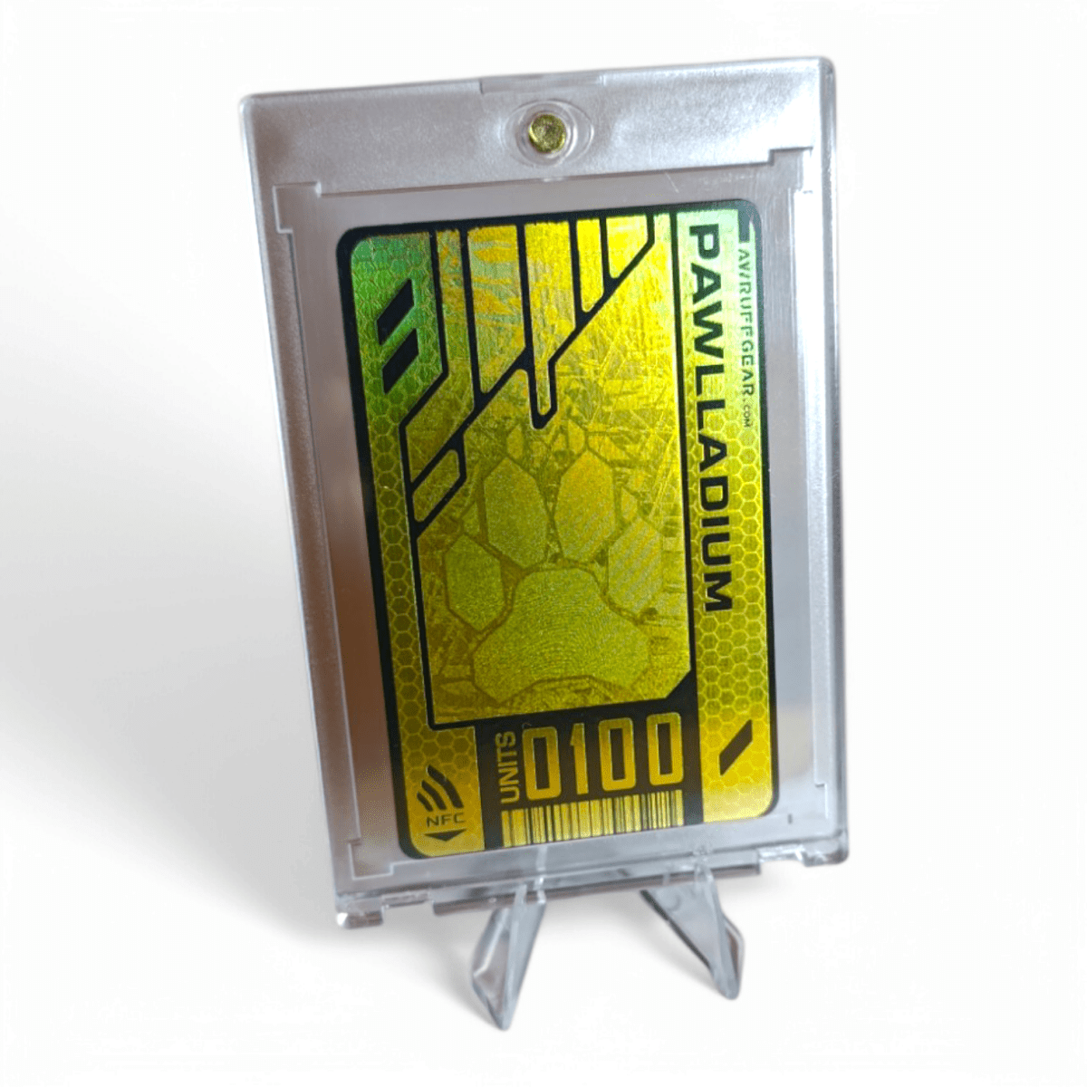 PVC Badge - Pawlladium [golden]