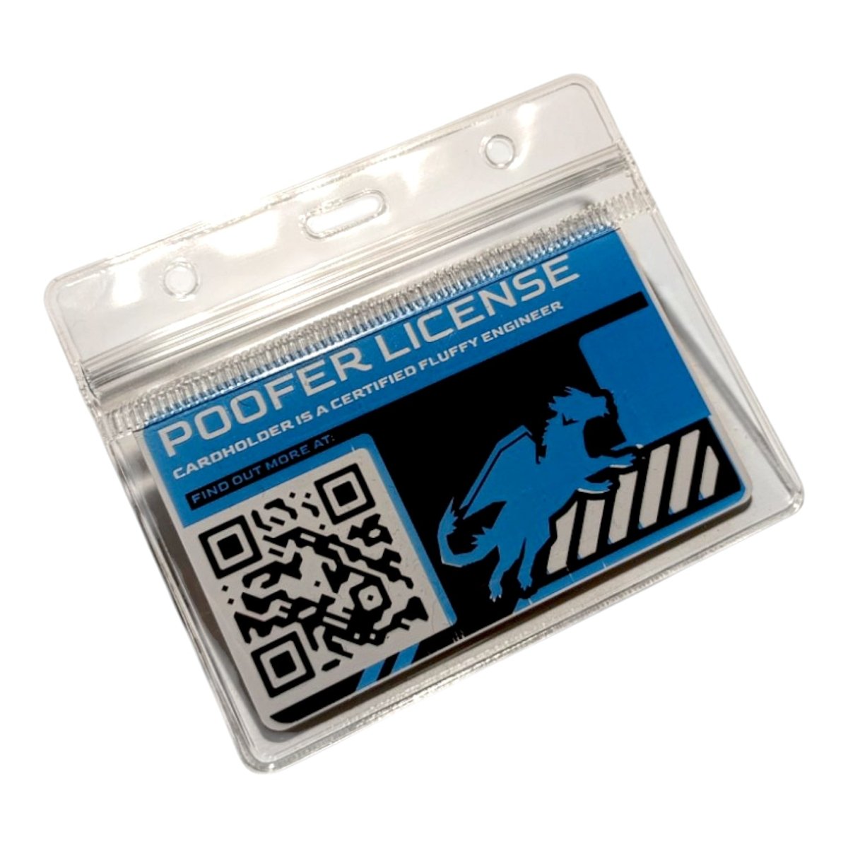 PVC Badge - Furry License [CUSTOM]