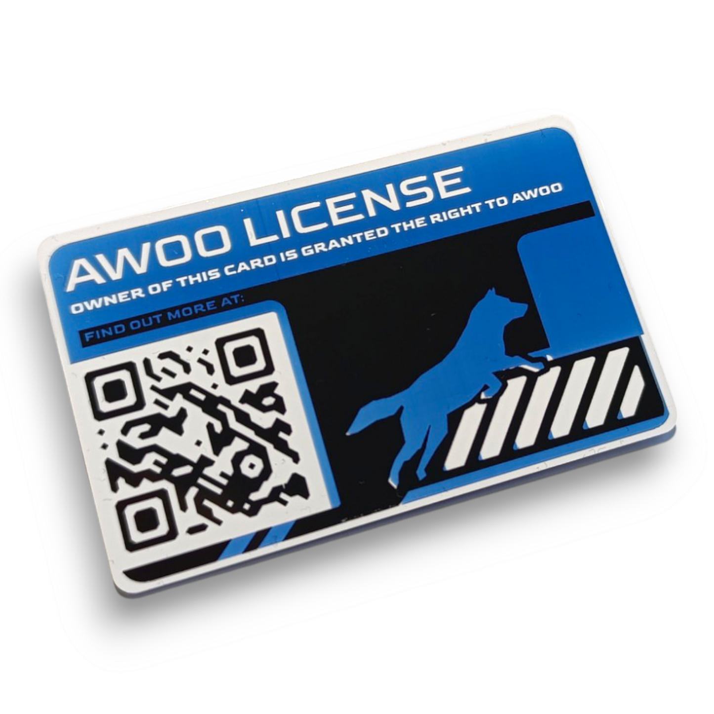 PVC Badge - Furry License [CUSTOM]