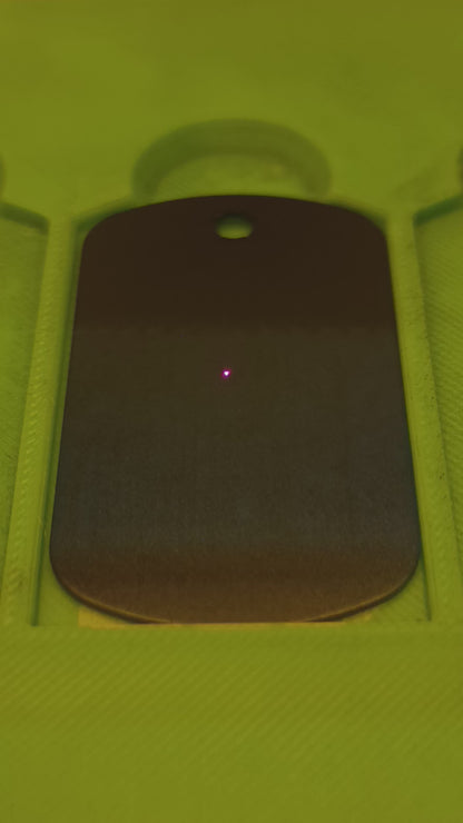 Techwear Topography Chip - DogTag [CUSTOM]