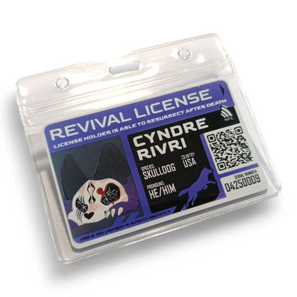 PVC Badge - Furry License [CUSTOM]