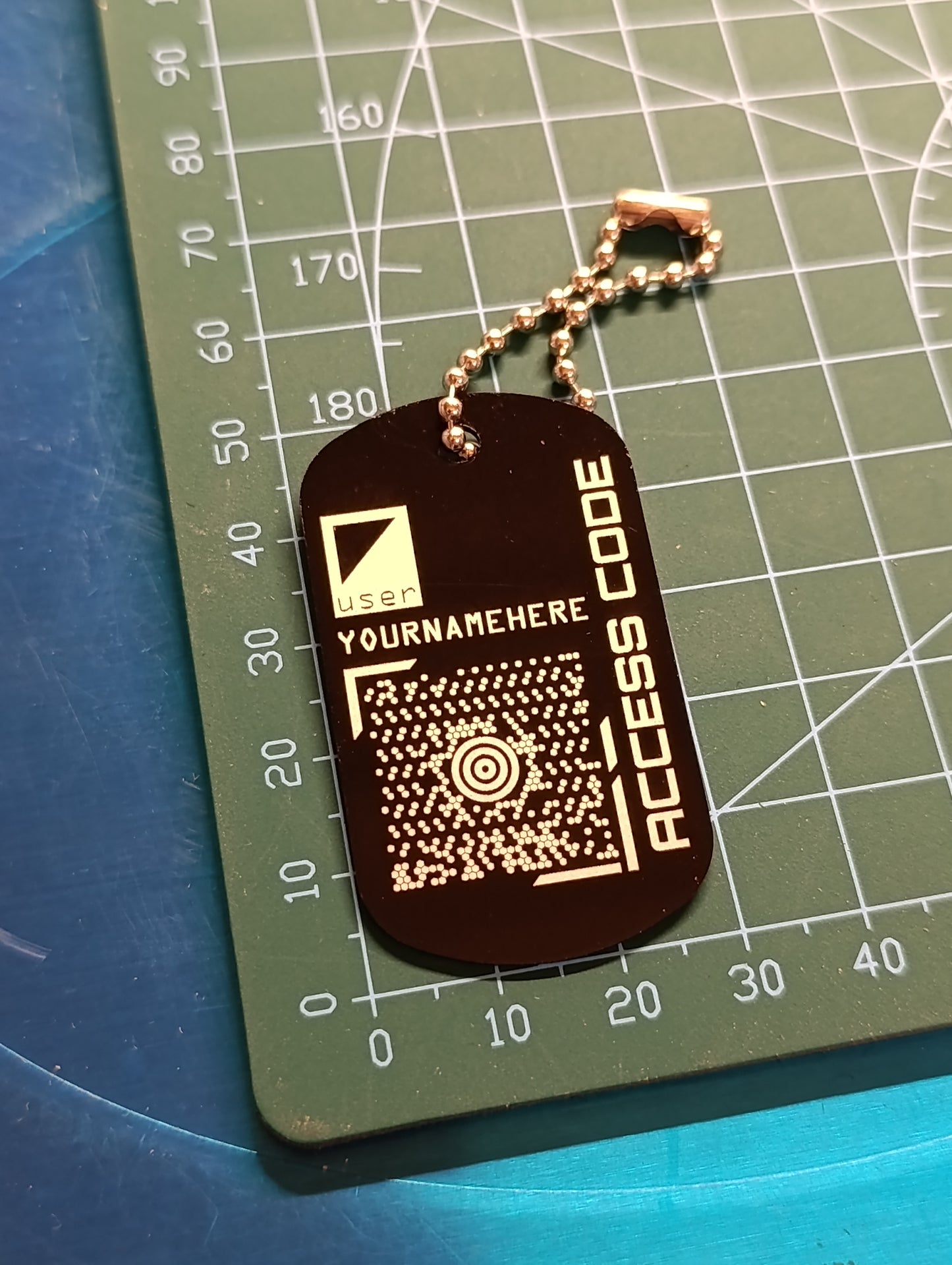 Access Code Tag - DogTag [CUSTOM]