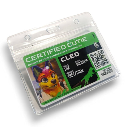 PVC Badge - Furry License [CUSTOM]
