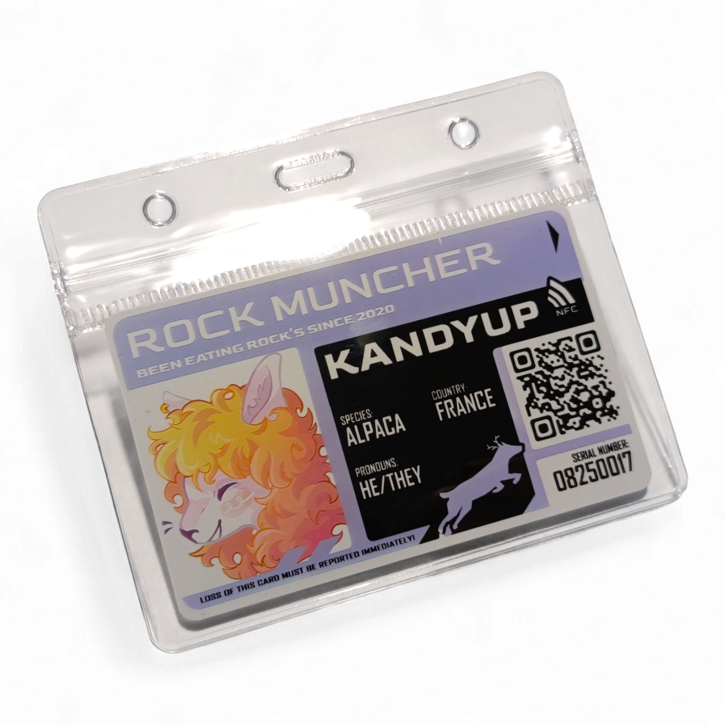 PVC Badge - Furry License [CUSTOM]